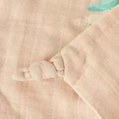Doudou Mousseline De Coton Bio Safari -feuille Soldes Magasin doudou mousseline de coton bio safari 2