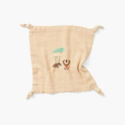 Doudou Mousseline De Coton Bio Safari