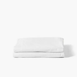 Drap De Lit En Pur Coton Lavé Biologique Souffle Blanc -feuille Soldes Magasin drap de lit en pur coton lave biologique souffle blanc 3