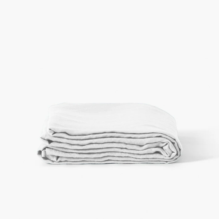 Drap De Lit Lin Lavé Songe Blanc 1 Drap De Lit Lin Lavé Songe Blanc
