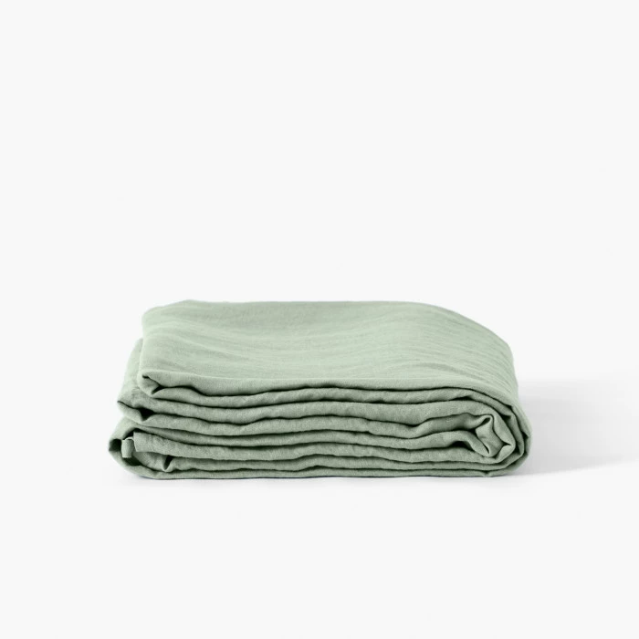 Drap De Lit Lin Lavé Songe Eucalyptus 1 Drap De Lit Lin Lavé Songe Eucalyptus