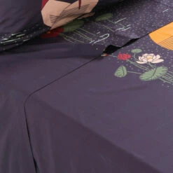 Drap De Lit Percale De Coton Hokkaido -feuille Soldes Magasin drap de lit percale de coton hokkaido 2