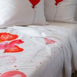 Drap De Lit Percale De Coton Monamour -feuille Soldes Magasin drap de lit percale de coton monamour 2