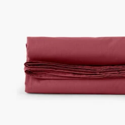 Drap De Lit Percale De Coton Neo Griottine -feuille Soldes Magasin drap de lit percale de coton neo griottine 2