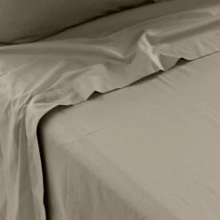 Drap De Lit Percale De Coton Neo Lin -feuille Soldes Magasin drap de lit percale de coton neo lin 2