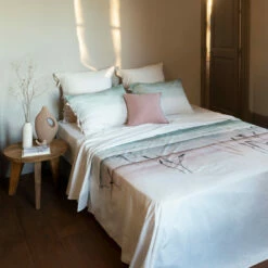 Drap De Lit Percale De Coton Vibration