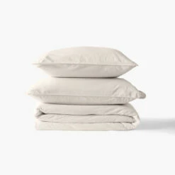 Drap De Lit Pur Coton Lavé Biologique Souffle Vanille -feuille Soldes Magasin drap de lit pur coton lave biologique souffle vanille 3