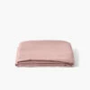 Drap De Lit Satin De Coton Lavé Bio Quartz Blush