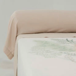 Drap De Lit Satin De Coton Pampa II 6 Drap De Lit Satin De Coton Pampa II -feuille Soldes Magasin drap de lit satin de coton pampa ii 2