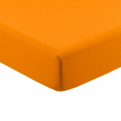 Drap Housse Coton Lavé Songe Curcuma -feuille Soldes Magasin drap housse coton lave songe curcuma 3