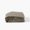 Drap Housse Coton Lavé Songe Taupe