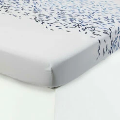 Drap Housse Percale De Coton Abysse