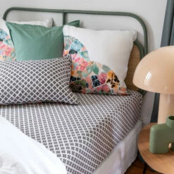 feuille Soldes Magasin -feuille Soldes Magasin drap housse percale de coton azulejos 1