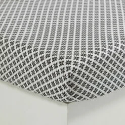 Drap Housse Percale De Coton Azulejos