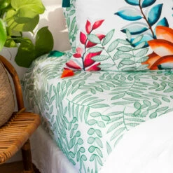 Drap Housse Percale De Coton Balata -feuille Soldes Magasin drap housse percale de coton balata 3