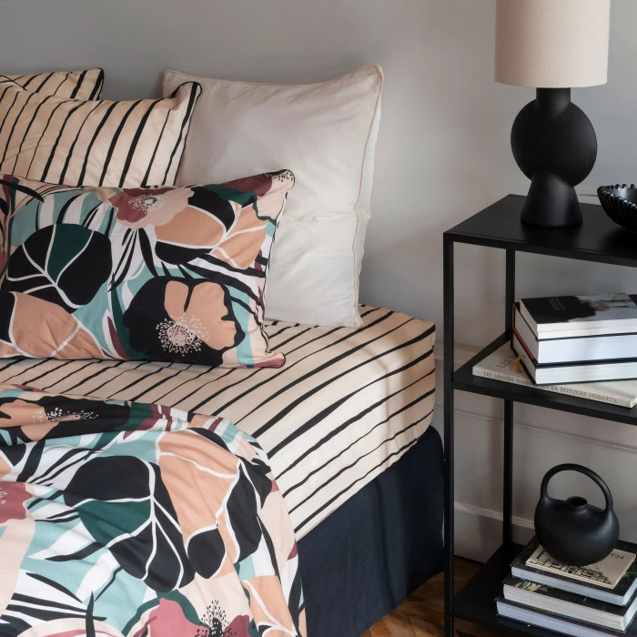 Drap Housse Percale De Coton Bio Gisèle 2 Drap Housse Percale De Coton Bio Gisèle – Image 2