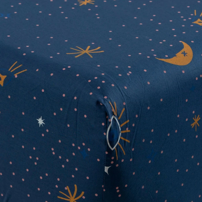 Drap Housse Percale De Coton Célestes 3 Drap Housse Percale De Coton Célestes – Image 3