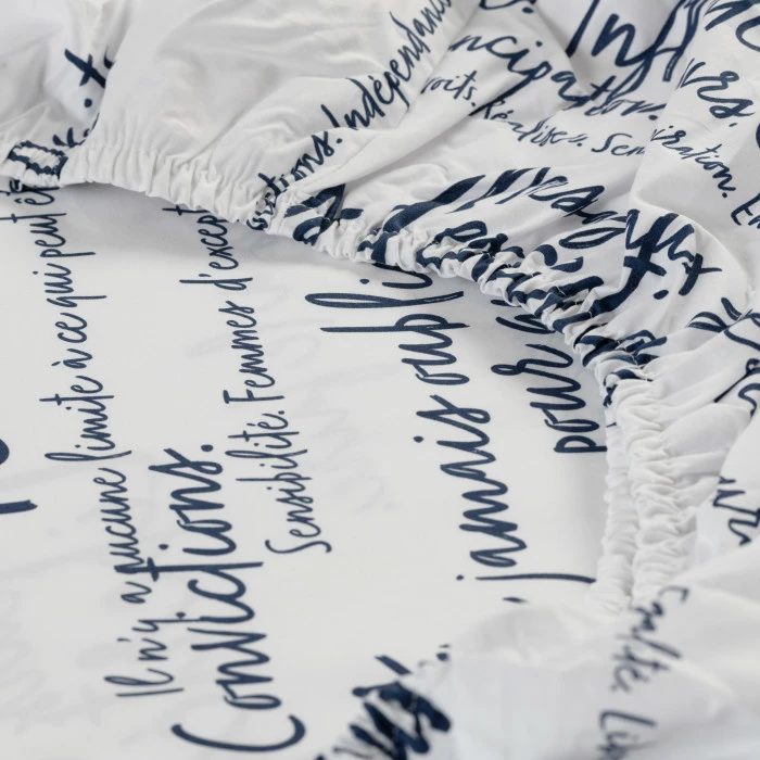 Drap Housse Percale De Coton Simones 3 Drap Housse Percale De Coton Simones – Image 3