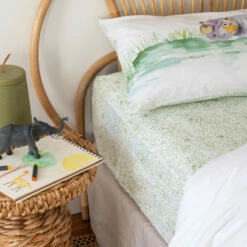 Drap Housse Pur Coton Bio Safari