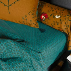 Drap Housse Pur Coton Bukhara -feuille Soldes Magasin drap housse pur coton bukhara 2