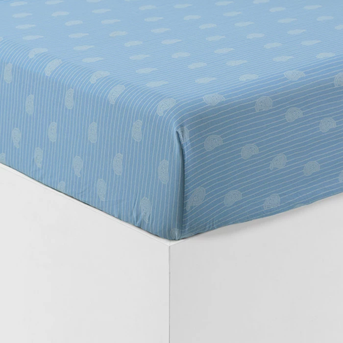 Drap Housse Pur Coton Lavé Madeleine 2 Drap Housse Pur Coton Lavé Madeleine – Image 2