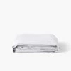 Drap Housse Satin De Coton Uni Prestige Blanc