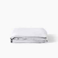 Drap Housse Satin De Coton Uni Prestige Blanc
