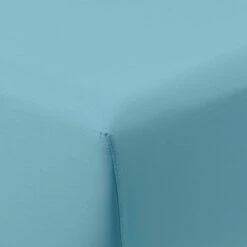 Drap Housse Satin De Coton Uni Prestige Glacier -feuille Soldes Magasin drap housse satin de coton uni prestige glacier 3