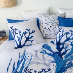 Housse De Couette Enfant Réversible Percale De Coton Abysse -feuille Soldes Magasin housse de couette enfant reversible percale de coton abysse 3