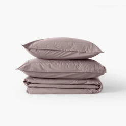 Housse De Couette Percale De Coton Neo Poudre -feuille Soldes Magasin housse de couette percale de coton neo poudre 3