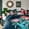 Housse De Couette Percale De Coton Protea