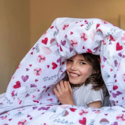 Housse De Couette Pur Coton Bio Mes Rêves -feuille Soldes Magasin housse de couette pur coton bio mes reves 3