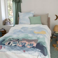 Housse De Couette Pur Coton Skog