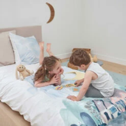 Housse De Couette Pur Coton Skog -feuille Soldes Magasin housse de couette pur coton skog 3