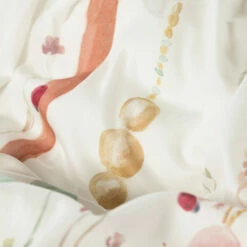 Housse De Couette Réversible En Pur Coton Biologique Raphia Dream Catcher -feuille Soldes Magasin housse de couette reversible en pur coton biologique raphia dream catcher 2