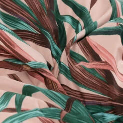 Housse De Couette Réversible Percale De Coton Calathéa -feuille Soldes Magasin housse de couette reversible percale de coton calathea 3