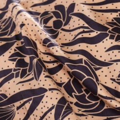 Housse De Couette Réversible Percale De Coton Hokkaido Violet -feuille Soldes Magasin housse de couette reversible percale de coton hokkaido violet 3