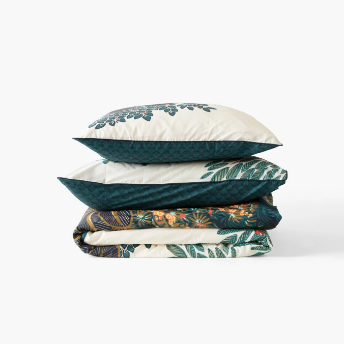 Housse De Couette Réversible Percale De Coton Papyrus 4 Housse De Couette Réversible Percale De Coton Papyrus – Image 4