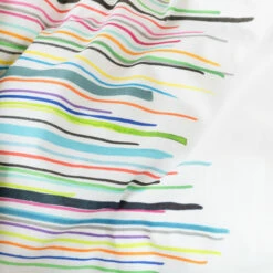 Housse De Couette Réversible Percale De Coton Récif -feuille Soldes Magasin housse de couette reversible percale de coton recif 4