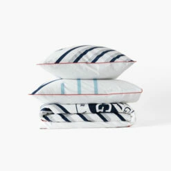 Housse De Couette Réversible Percale De Coton Roland-Garros 2023 -feuille Soldes Magasin housse de couette reversible percale de coton roland garros 2023 3