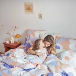 Housse De Couette Réversible Pur Coton Twiggypop Fleurs -feuille Soldes Magasin housse de couette reversible pur coton twiggypop fleurs 3