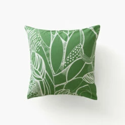 Taie D'oreiller Carrée Percale De Coton Bio Canopée