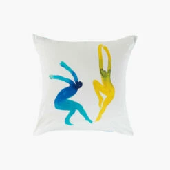 Taie D'oreiller Carrée Percale De Coton Capoeira