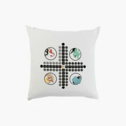 Taie D'oreiller Carrée Pur Coton Jocamini