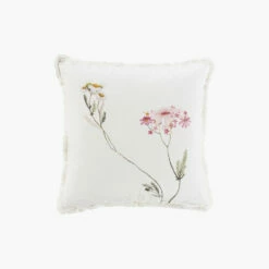 Taie D'oreiller Carrée Pur Coton Lavé Biologique Ô Gaïa