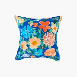 Taie D'oreiller Carrée Pur Coton Mijas -feuille Soldes Magasin taie d oreiller carree pur coton mijas 2