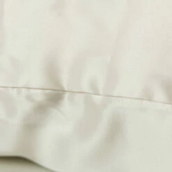 Taie D'oreiller Carrée Soie De Mûrier Beauté Ivoire -feuille Soldes Magasin taie d oreiller carree soie de murier beaute ivoire 3