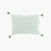 Taie D'oreiller Rectangulaire Coton Et Lin Aloevera