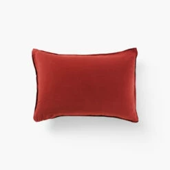 Taie D'oreiller Rectangulaire Lin Lavé Songe Sienne