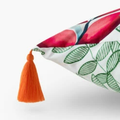 Taie D'oreiller Rectangulaire Percale De Coton Balata -feuille Soldes Magasin taie d oreiller rectangulaire percale de coton balata 2